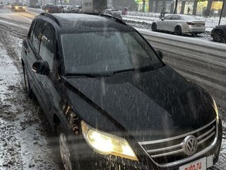 2009 Volkswagen Tiguan I, чёрный, 650000 рублей, вид 5