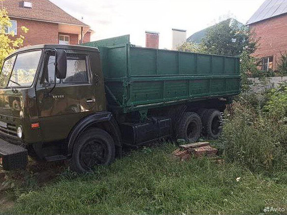 1990 КамАЗ 55102, зелёный, 650000 рублей - вид 1