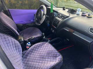2012 Kia Rio III, серебристый, 530000 рублей, вид 4
