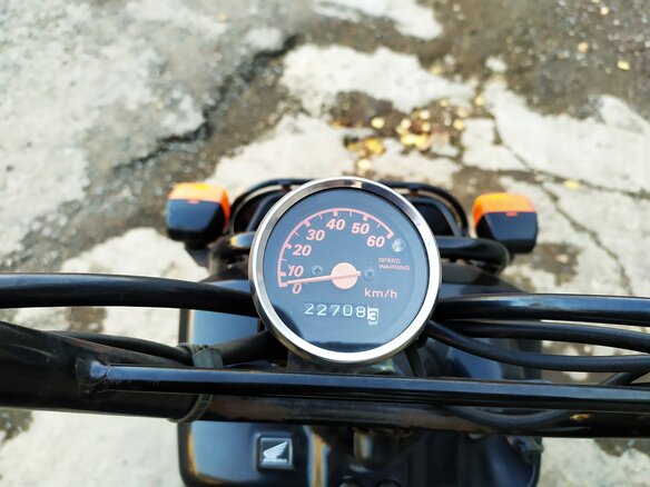 2007 Honda Zoomer, чёрный - вид 7