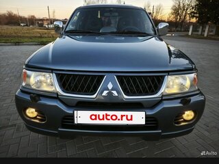 2008 Mitsubishi Pajero Sport I Рестайлинг, голубой, 1799999 рублей, вид 3