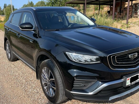 2021 Geely Atlas Pro, чёрный, 1400000 рублей - вид 1