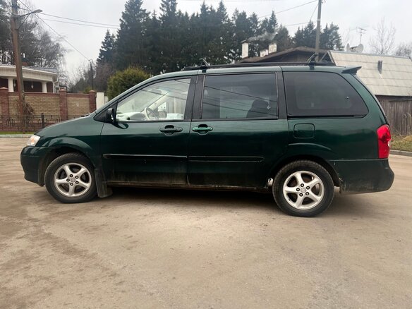 2002 Mazda MPV II (LW), зелёный, 360000 рублей - вид 26