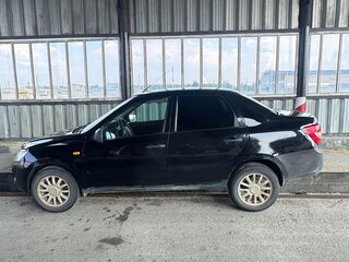 2014 Lada (ВАЗ) Granta I, чёрный, 292000 рублей, вид 3