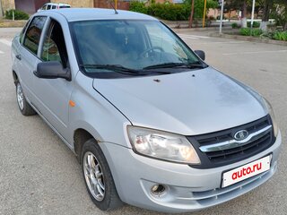 2012 Lada (ВАЗ) Granta I, серебристый, 330000 рублей, вид 3