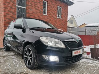 2012 Skoda Fabia II Рестайлинг, чёрный, 930000 рублей, вид 1