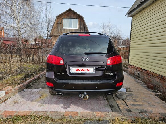 2008 Hyundai Santa Fe II, пурпурный, 1090000 рублей - вид 1