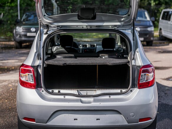 2014 Renault Sandero II, серый - вид 10