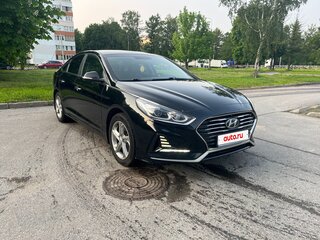 2017 Hyundai Sonata VII (LF) Рестайлинг, чёрный, 1800000 рублей, вид 3