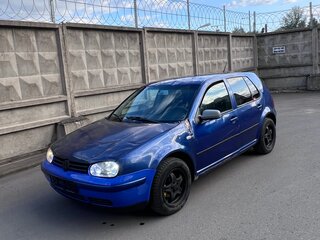 2001 Volkswagen Golf IV, синий, 230000 рублей, вид 1