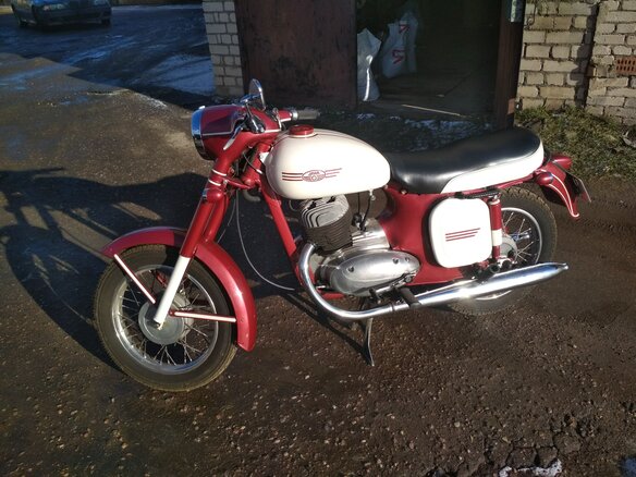 1967 Jawa 250, пурпурный, 254715 рублей