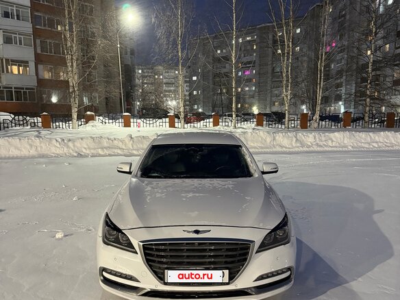 2017 Genesis G80 I, белый, 2500000 рублей - вид 3