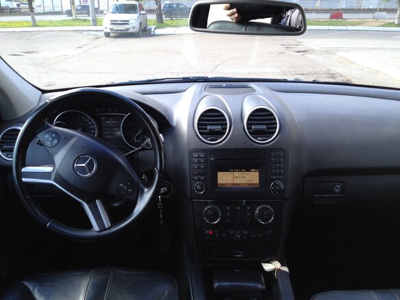 2010 Mercedes-Benz M-Класс 350 II (W164) Рестайлинг, чёрный - вид 8