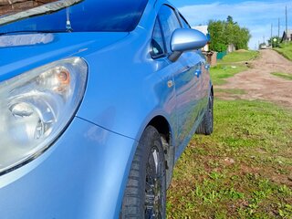 2008 Opel Corsa D, голубой, 610000 рублей, вид 4