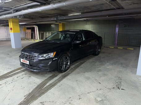 2018 Volkswagen Passat (North America and China) I Рестайлинг, чёрный, вид 2
