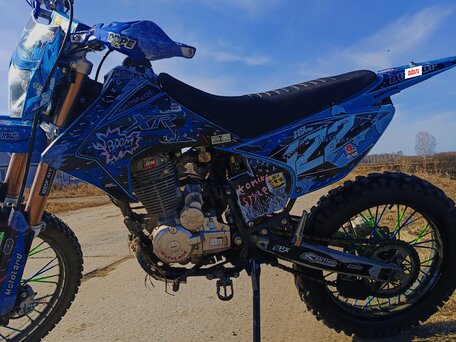 2022 Motoland XR250, синий, 115000 рублей, вид 2