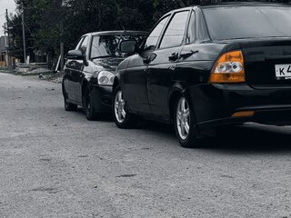 2008 Lada (ВАЗ) Priora I, зелёный, 175000 рублей, вид 1