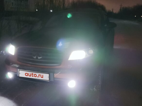 2008 Infiniti FX35 I (S50) Рестайлинг, оранжевый, 1010000 рублей - вид 12