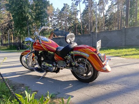 2003 Kawasaki VN1600 Vulcan, оранжевый, 750000 рублей, вид 5
