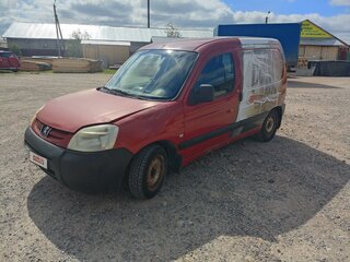 2003 Peugeot Partner I Рестайлинг, красный, 270000 рублей, вид 1