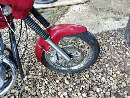 2010 Jawa 350/640, красный, 300000 рублей, вид 4