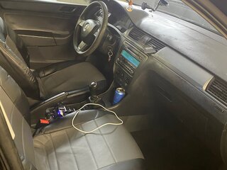 2014 Skoda Rapid I, чёрный, 350000 рублей, вид 4