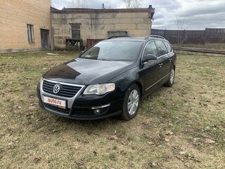 2007 Volkswagen Passat B6, чёрный, 650000 рублей, вид 1
