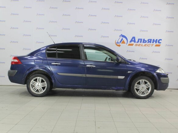 2005 Renault Megane II, синий - вид 3
