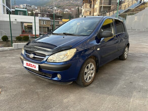 2007 Hyundai Getz I Рестайлинг, синий, 550000 рублей