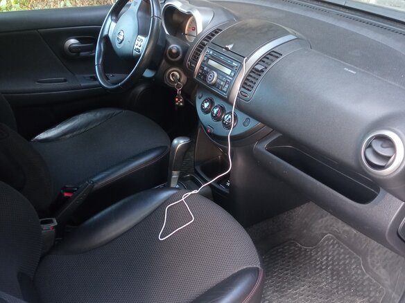 2008 Nissan Note I, серый, 800000 рублей - вид 17
