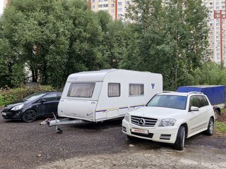 2012 Mercedes-Benz GLK-Класс 300 I (X204), белый, 1650000 рублей, вид 1