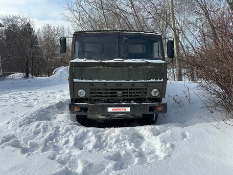 1997 КамАЗ 5511, зелёный, 609000 рублей, вид 1
