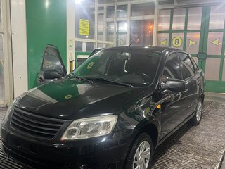 2013 Lada (ВАЗ) Granta I, синий, 450000 рублей, вид 1