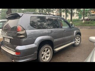 2008 Toyota Land Cruiser Prado 5-speed 120 Series Рестайлинг, серый, 1900000 рублей, вид 2