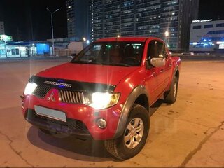 2007 Mitsubishi L200 IV, красный, 1850000 рублей, вид 1