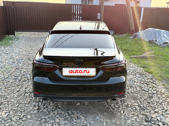 2019 Toyota Camry VIII (XV70), чёрный, 2950000 рублей - вид 5