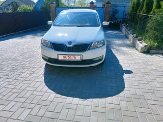 2018 Skoda Rapid I Рестайлинг, белый, 1250000 рублей, вид 4