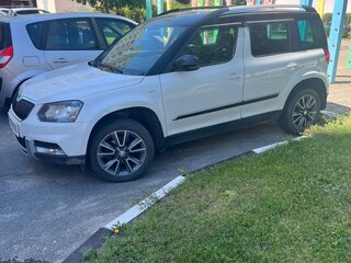 2016 Skoda Yeti I Рестайлинг, белый, 1400000 рублей, вид 3