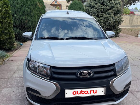 2021 Lada (ВАЗ) Largus I Рестайлинг, белый, 845000 рублей - вид 1