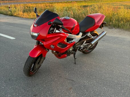 2006 Honda VTR 1000, красный, 298961 рублей, вид 2
