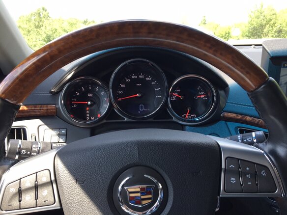 2011 Cadillac CTS II, чёрный - вид 10