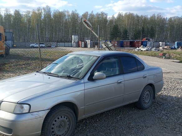 2004 Nissan Sunny B15, серый, 245000 рублей - вид 3