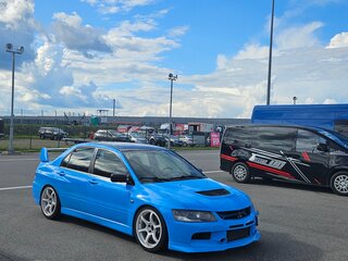 2007 Mitsubishi Lancer Evolution IX, голубой, 2800000 рублей, вид 3