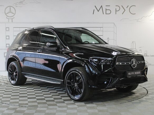 2025 Mercedes-Benz GLE 300 d II (V167) Рестайлинг, чёрный - вид 11