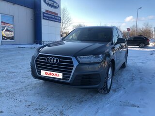 2017 Audi Q7 II (4M), серый, 4290000 рублей, вид 4