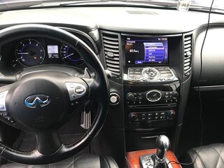 2013 Infiniti FX30d II (S51) Рестайлинг, синий, 2490000 рублей, вид 2