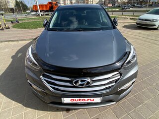 2017 Hyundai Santa Fe III Рестайлинг, серый, 2300000 рублей, вид 3