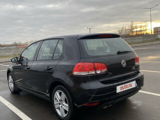 2010 Volkswagen Golf VI, чёрный, 687729 рублей, вид 5