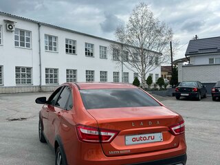 2018 Lada (ВАЗ) Vesta I, оранжевый, 800000 рублей, вид 4