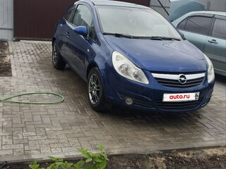 2008 Opel Corsa D, синий, 290000 рублей, вид 1